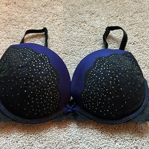Victoria’s Secret dream angel push-up bra with Crystal detail 34D